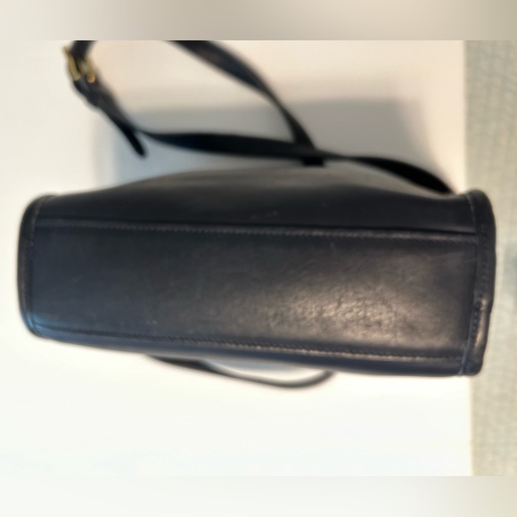 Vintage Coach Metropolis Zip bag, #9087, Blue crossbody (adjustable strap) EUC - Picture 6 of 11